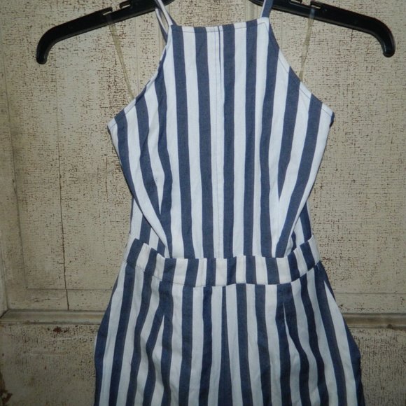 Fantastic Fawn One Pc Jumpsuit Stripe Size Small (W-35) - Picture 2 of 7
